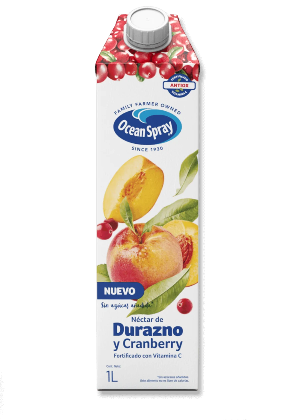 Néctar Durazno y Cranberry 1 Litro