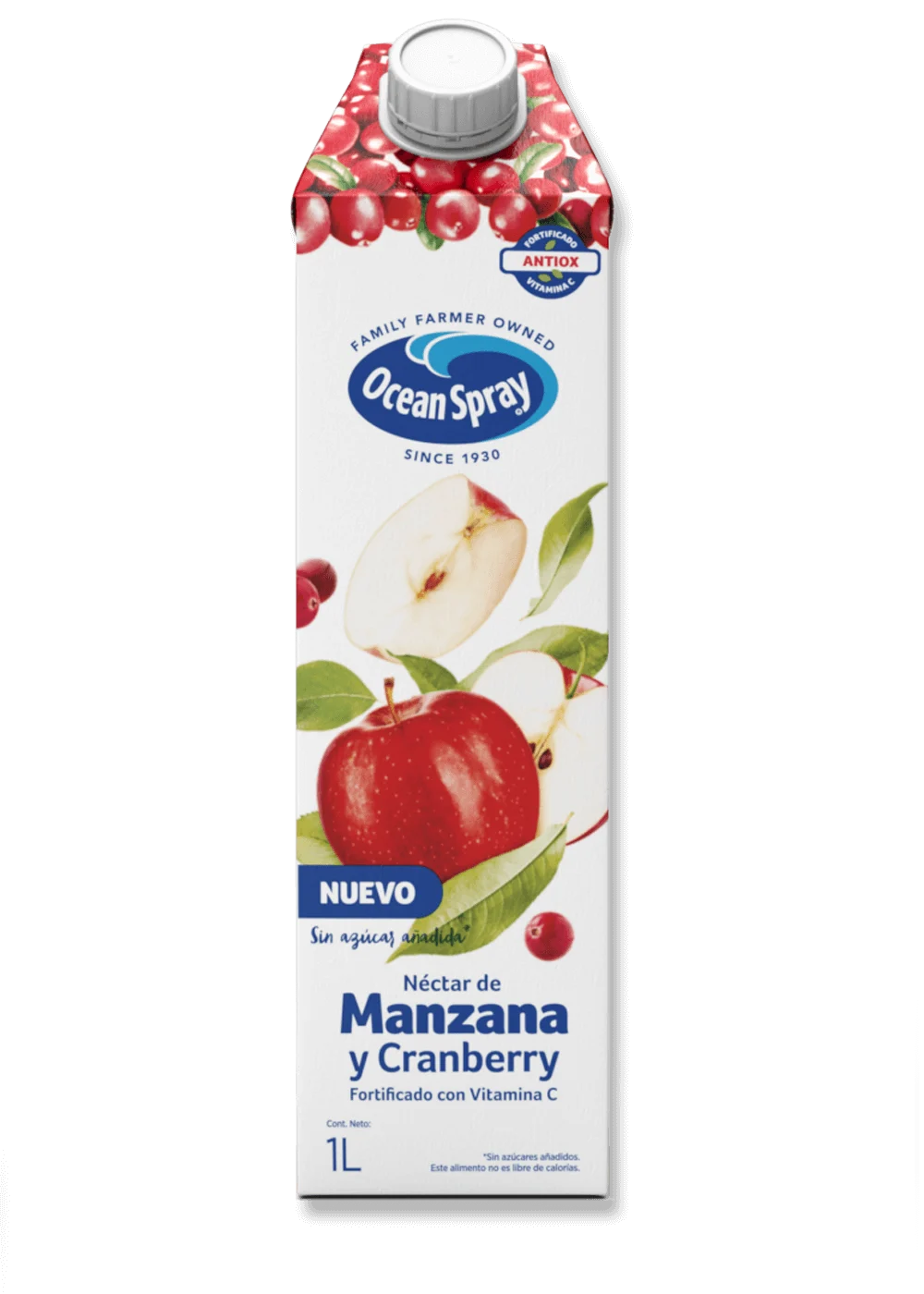 Néctar Manzana y Cranberry 1 Litro